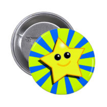 SMILEY STAR Button buttons