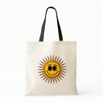 SMILEY SUN CANVAS BAGS