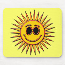SMILEY SUN MOUSEPADS