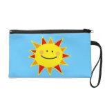 Smiley sun wristlet