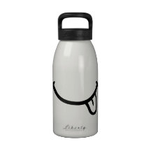 Smiley Tongue Mouth Water Bottle