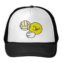 Smiley Volleyball Hat
