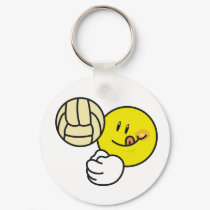Smiley Volleyball keychains by sport_shop Smiley Volleyball keychains