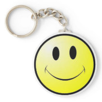 smileyface keychain