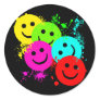 SMILEYS AND PAINT SPLATTER STICKERS