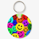 SMILEYS COLLAGE keychain