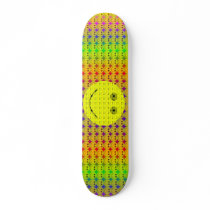smileys, smileyface- skate board