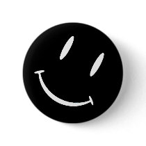 SMILIE BLACK WHITE buttons by CarlosSST SMILIE BLACK WHITE buttons