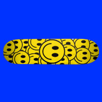 Smilie Face Cruiser Skateboard