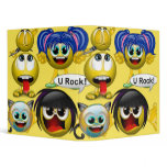 smilie faces binders