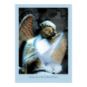 Smiling at a white dove  posters