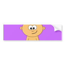 Smiling Baby Bumper Stickers