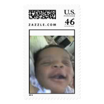 Smiling Baby postage by sugacris Smiling Baby postage