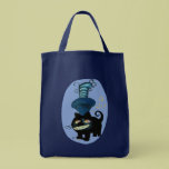 smiling black cat bags