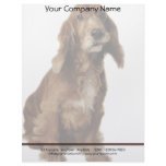 Smiling Brown Dog Letterhead