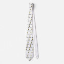 Smiling Bumble Bee Bee-otch Tiling Neck Tie