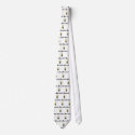 Smiling Bumble Bee Bee-utiful Tiling Neck Tie
