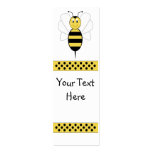 Smiling Bumble Bee Bookmark Business Card