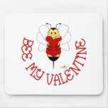 Smiling Bumble Bee Hugs Heart Bee My Valentine
