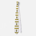 Smiling Bumble Bee Neck Tie