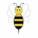 Smiling Bumble Bee Ornament photo sculptures by bugspot Smiling Bumble Bee Ornament photo sculptures