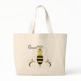 Smiling Bumble Bee Queen Bee Bag