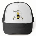 Smiling Bumble Bee Queen Bee Hat