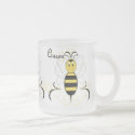 Smiling Bumble Bee Queen Bee Mug