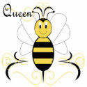 Smiling Bumble Bee Queen Bee Ornament