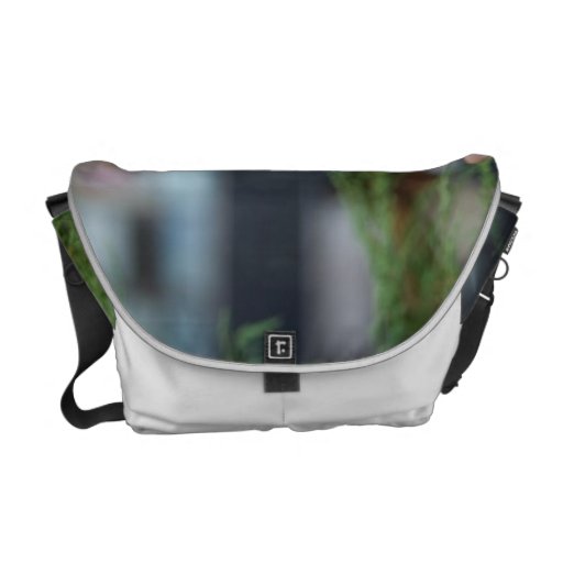 Smiling Business Woman with Cell Phone Courier Bags
