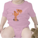 Smiling Cartoon Camel Baby T-Shirt