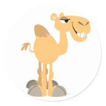 Smiling Cartoon Camel Sticker by Lioness_Graphics Smiling Cartoon Camel Sticker