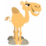 Smiling Cartoon Camel Women T-Shirt