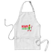 Smiling Christmas Elf aprons by TheGalacticGroundhog Smiling Christmas Elf aprons