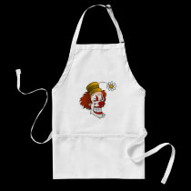 Smiling Clown Apron