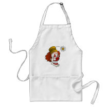 Smiling Clown Apron by psychoclowns Smiling Clown Apron