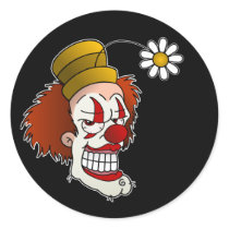 Smiling Clown Stickers