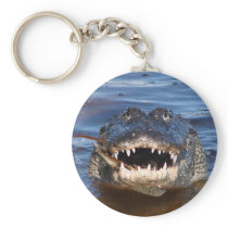 Smiling Crocodile Key Chain