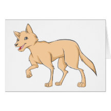 Smiling Dingo Greeting Cards