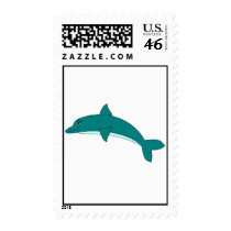 Smiling Dolphin Postage Stamps