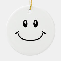 Smiling Expression Ornament 0001 (Custom Color)