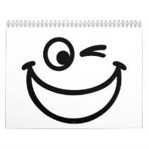 Smiling face calendar