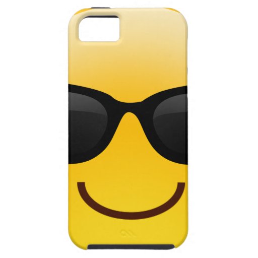Smiling Face With Sunglasses Cool Emoji Iphone Se 5 5s