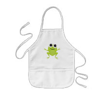 Smiling Frog Children's Apron