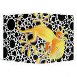 Smiling Gecko - black dots Vinyl Binder