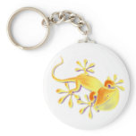 Smiling Gecko | make your own background Key Chain