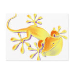 Smiling Gecko | make your own background Postcards