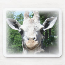 smiling giraffe mousepads by jdowdell smiling giraffe mousepads