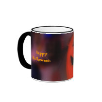 Smiling,  HappyHalloween mugs