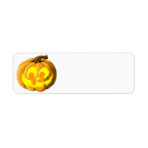 halloween, mail, address, shipping, jack o lantern, pumpkin, party, label, Label with custom graphic design
